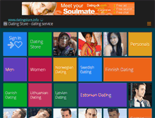 Tablet Screenshot of datingstore.info